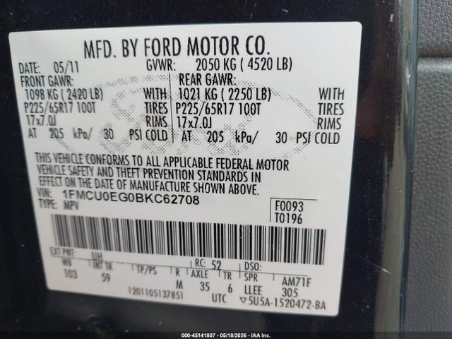 Ford Escape Limited
