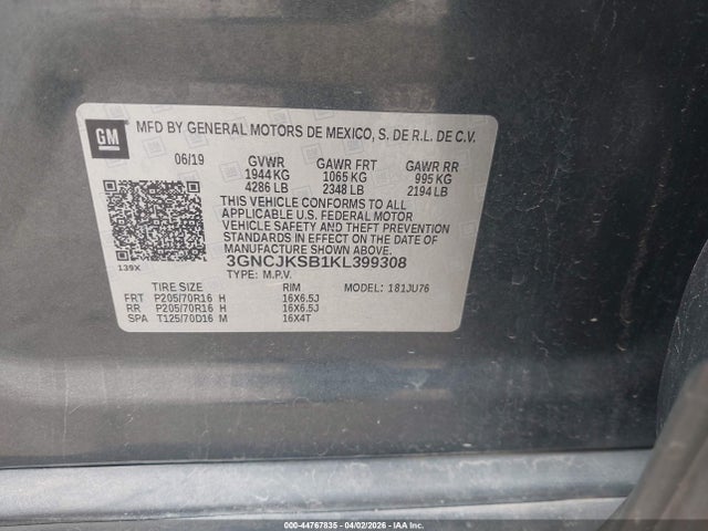 Chevrolet Trax Ls