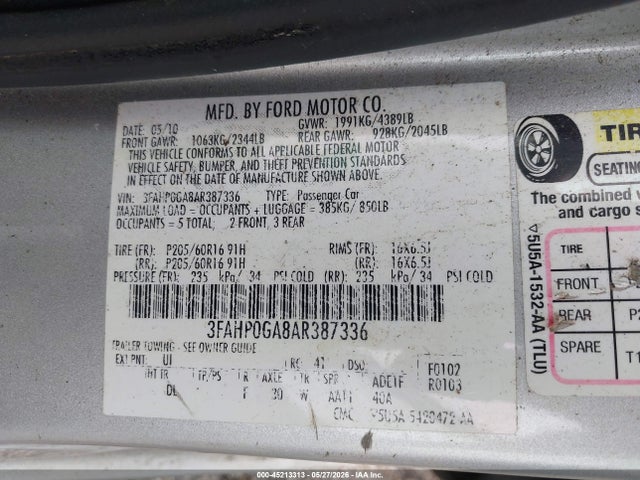 Ford Fusion S