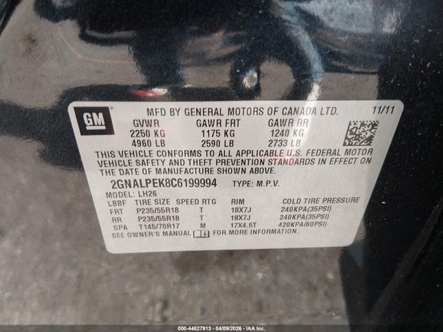 Chevrolet Equinox 2lt