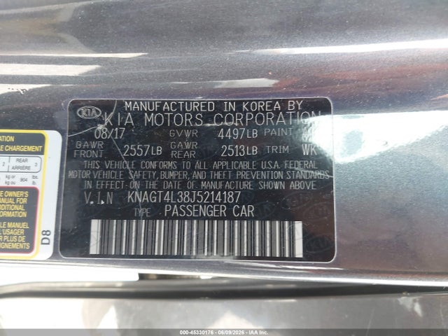 Kia Optima Lx