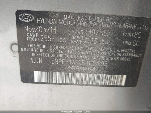Hyundai SONATA Se
