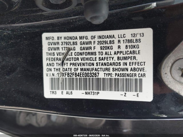 Honda Civic Ex