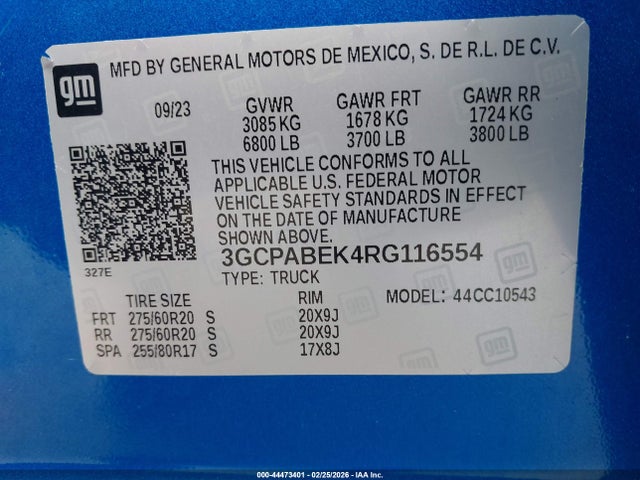 Chevrolet Silverado 1500 2wd  Short Bed Custom