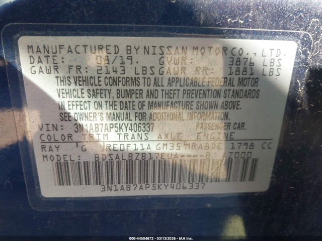 Nissan Sentra S