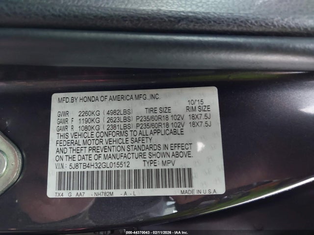 Acura RDX Acurawatch Plus Package