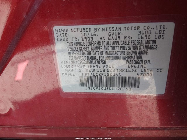Nissan Kicks Sv