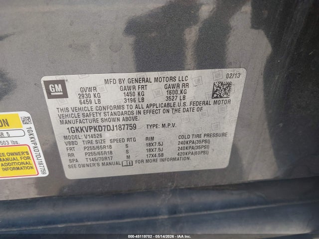 GMC Acadia Sle-2