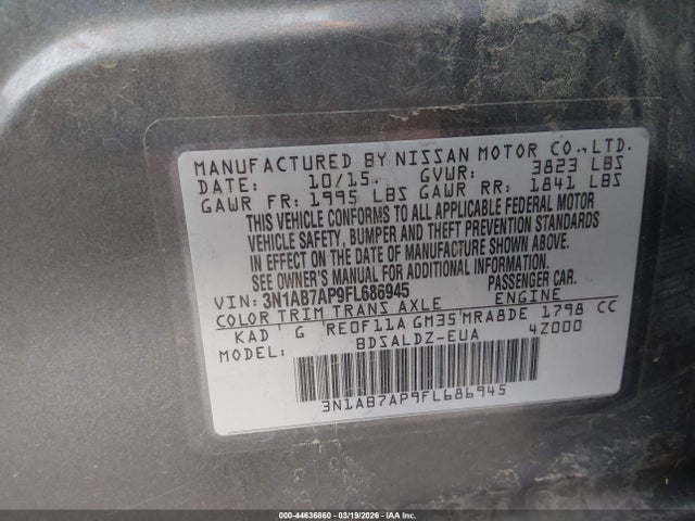 Nissan Sentra Sv