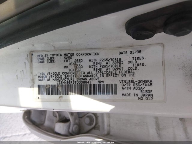 Toyota 4Runner Sr5
