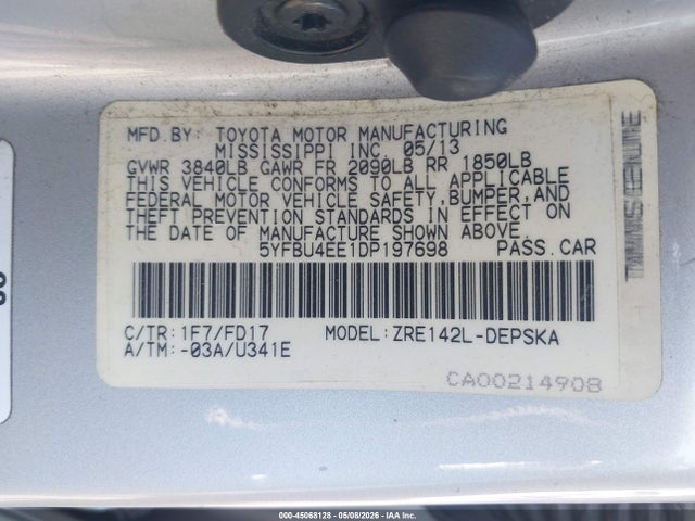 Toyota Corolla S