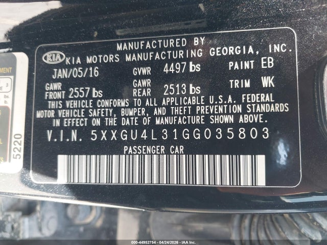 Kia Optima Ex