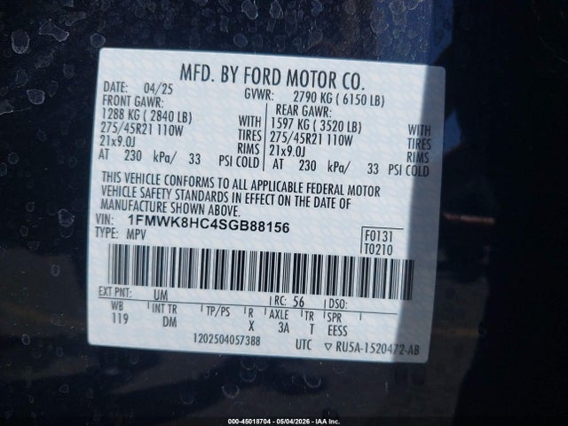 Ford Explorer Platinum