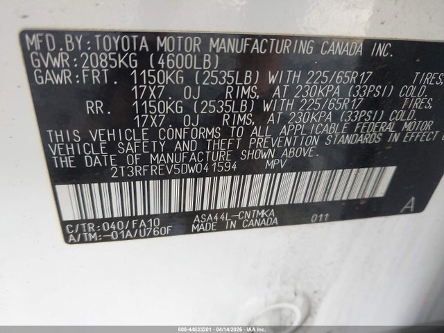 Toyota RAV4 Xle