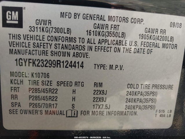 Cadillac Escalade Standard