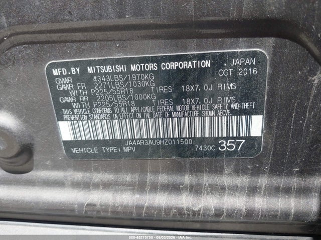 Mitsubishi Outlander 2.0 Le