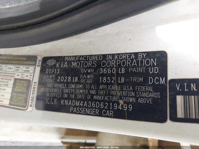 Kia Rio Lx