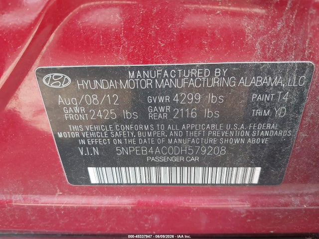 Hyundai SONATA Gls