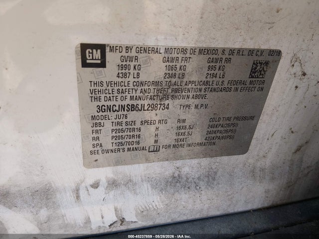 Chevrolet Trax Ls
