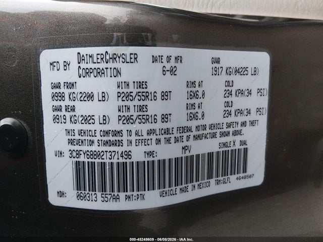 Chrysler PT Cruiser Limited