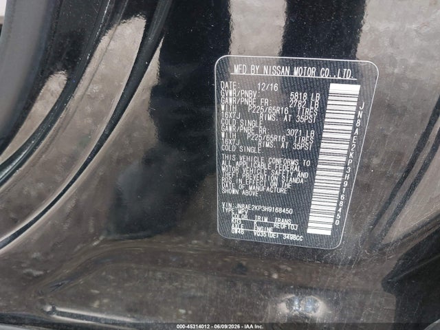 Nissan Quest Sv
