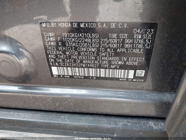 Honda HR-V Awd Lx