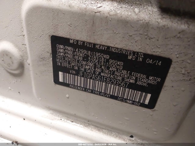Subaru Impreza 2.0i Sport Limited