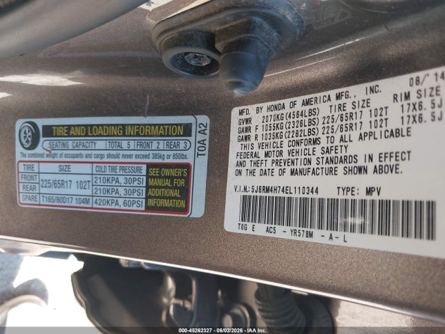 Honda CR-V Ex-l