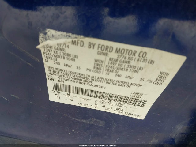 Ford Explorer Xlt