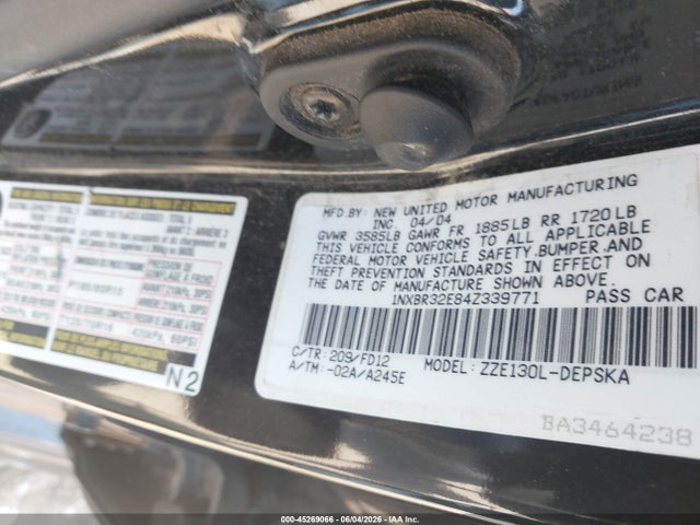 Toyota Corolla S