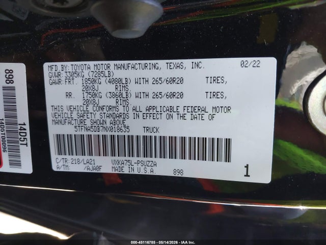 Toyota Tundra Platinum