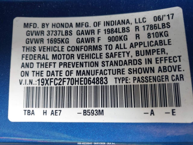 Honda Civic Ex