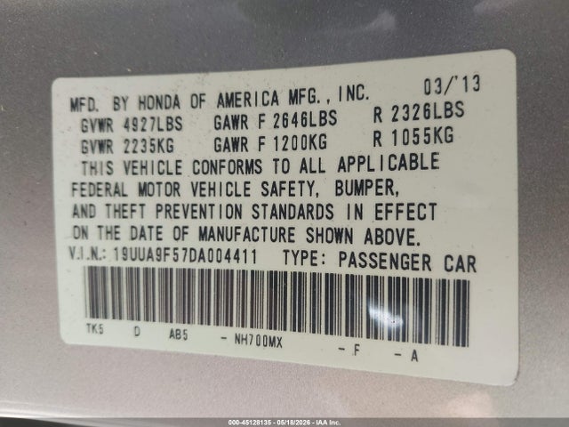 Acura TL 3.7