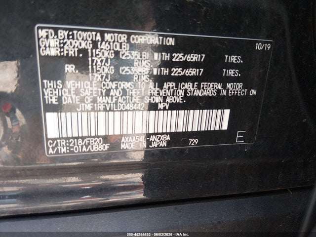 Toyota RAV4 Le