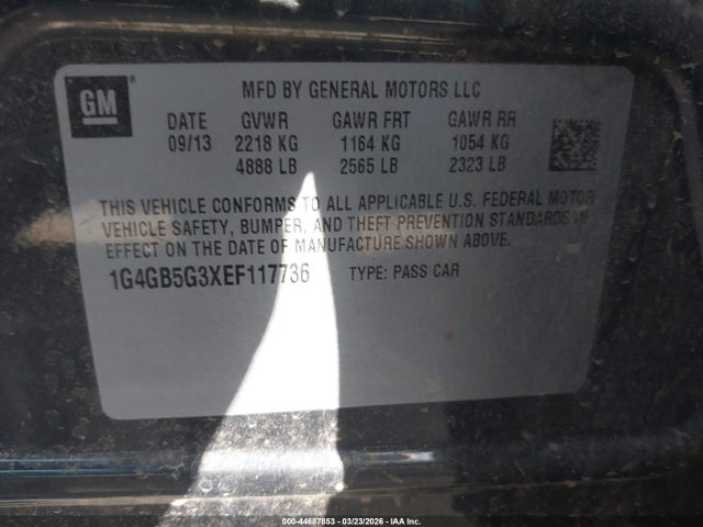 Buick LaCrosse Leather Group