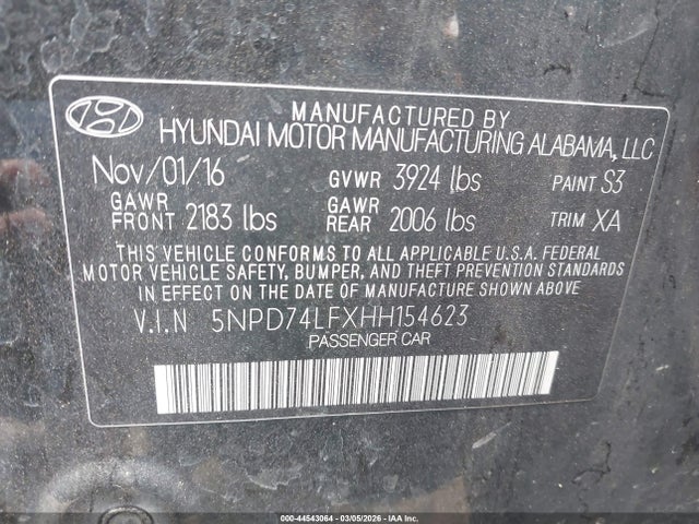 Hyundai ELANTRA Se