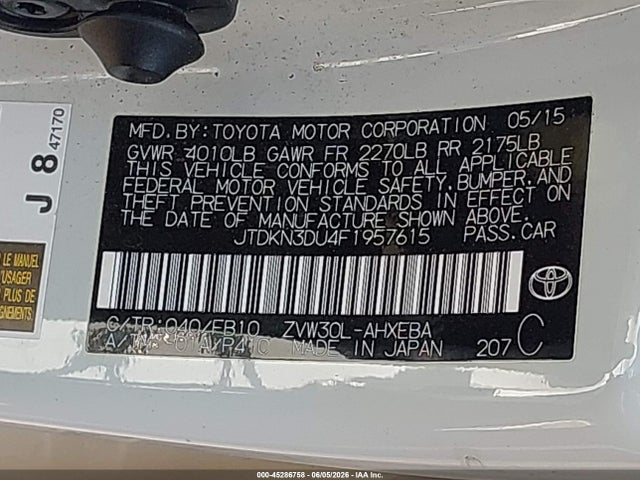 Toyota Prius Three