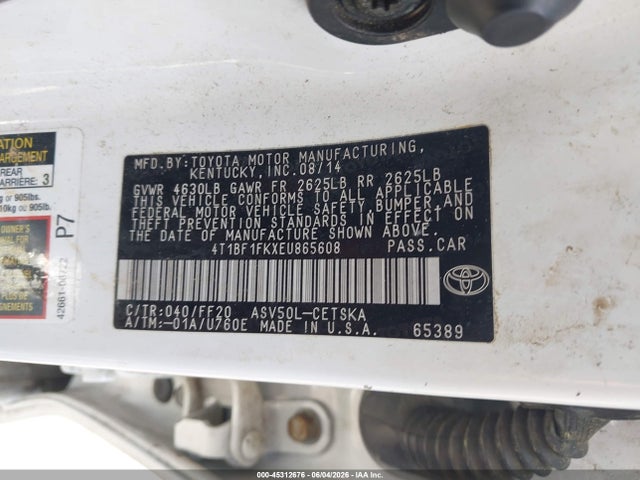 Toyota Camry Se