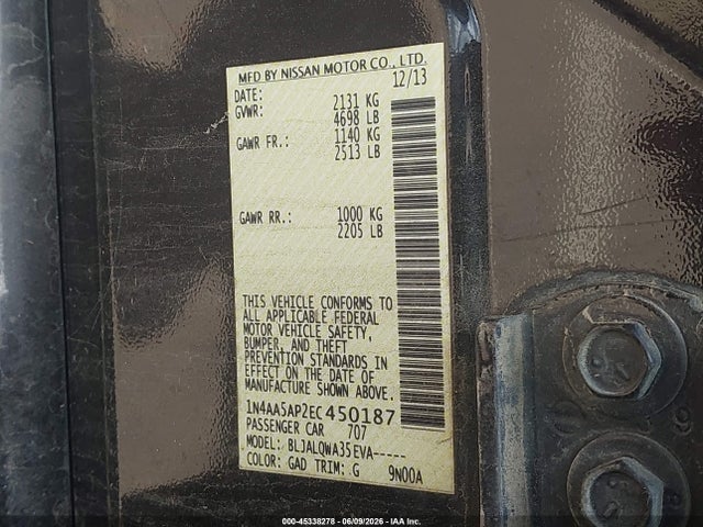 Nissan Maxima 3.5 S