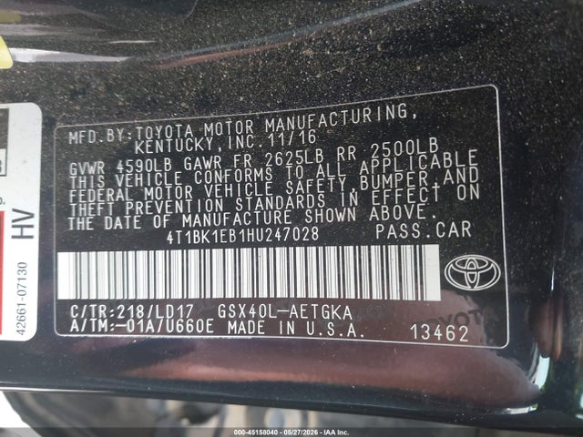 Toyota Avalon Xle