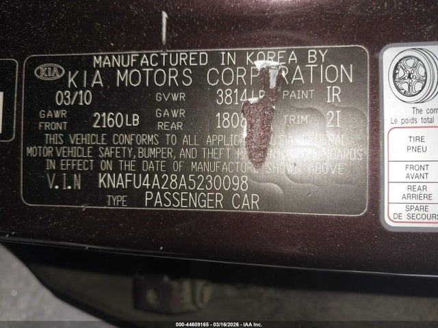 Kia Forte Ex