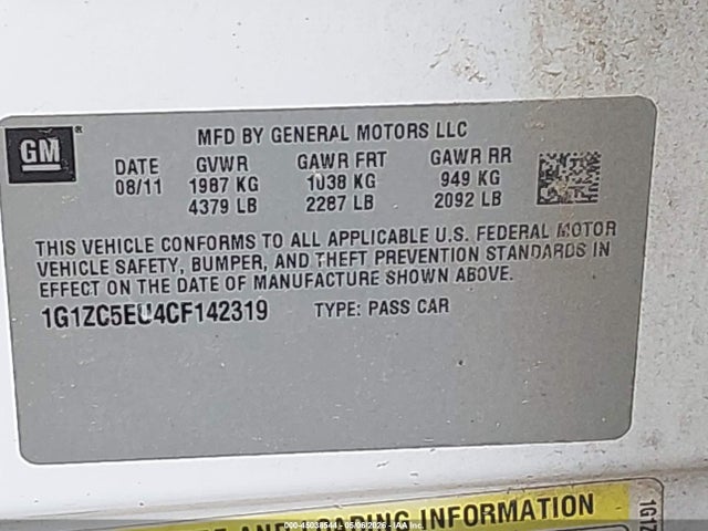 Chevrolet Malibu 1lt