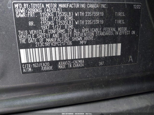 Toyota RAV4 Xle Premium