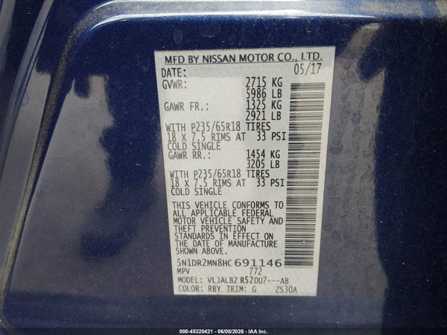 Nissan Pathfinder S