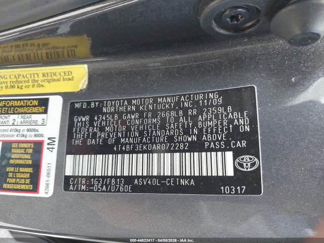 Toyota Camry Le