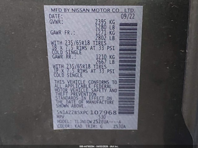 Nissan Murano Sv Intelligent Awd
