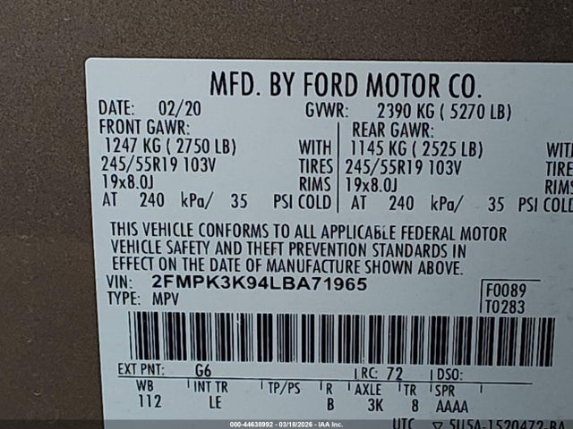Ford Edge Titanium