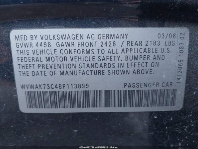 Volkswagen Passat Komfort
