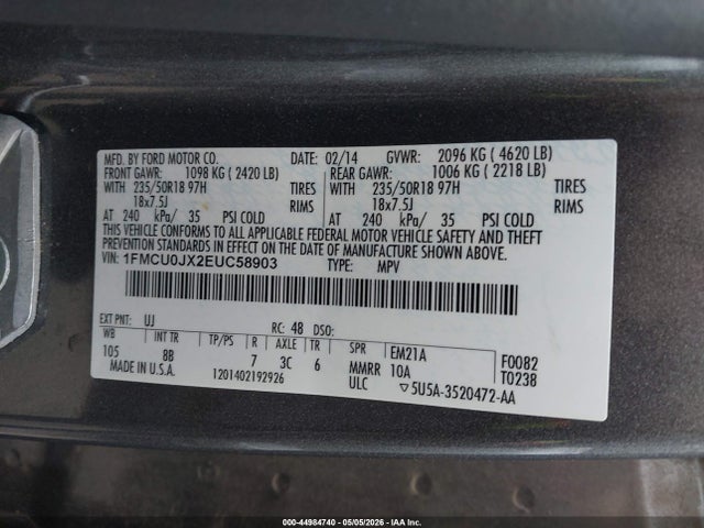Ford Escape Titanium