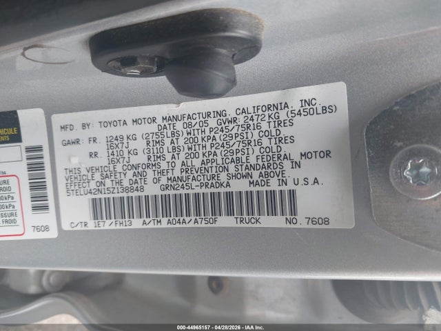 Toyota Tacoma Base V6